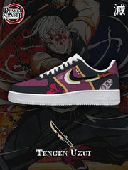 Zapatillas deportivas estilo aire personalizadas Tengen Uzui V.1