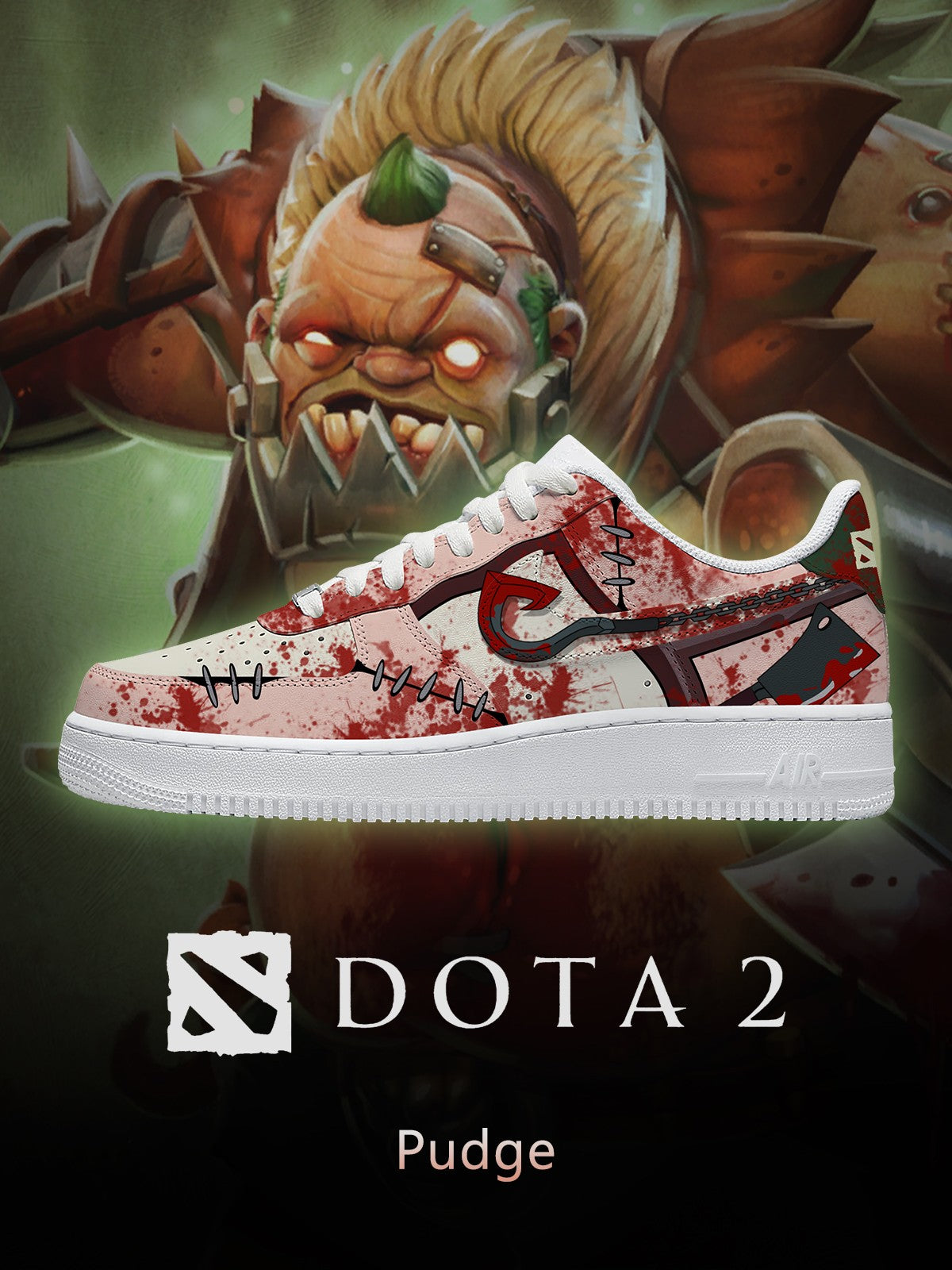 Pudge V.1 Custom Air-Style Sneakers