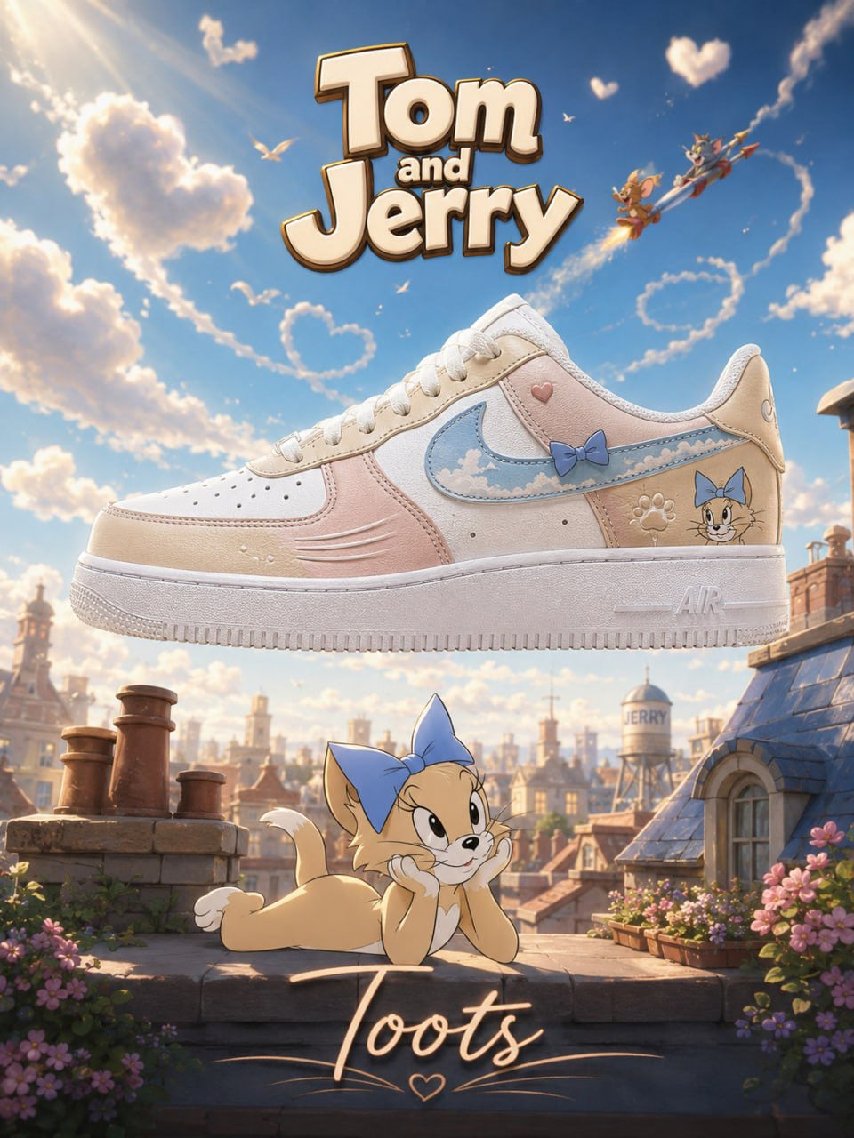 Toots V.1 Custom Air-Style Sneakers