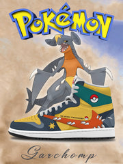 Garchomp V.1 Custom TS High Sneakers