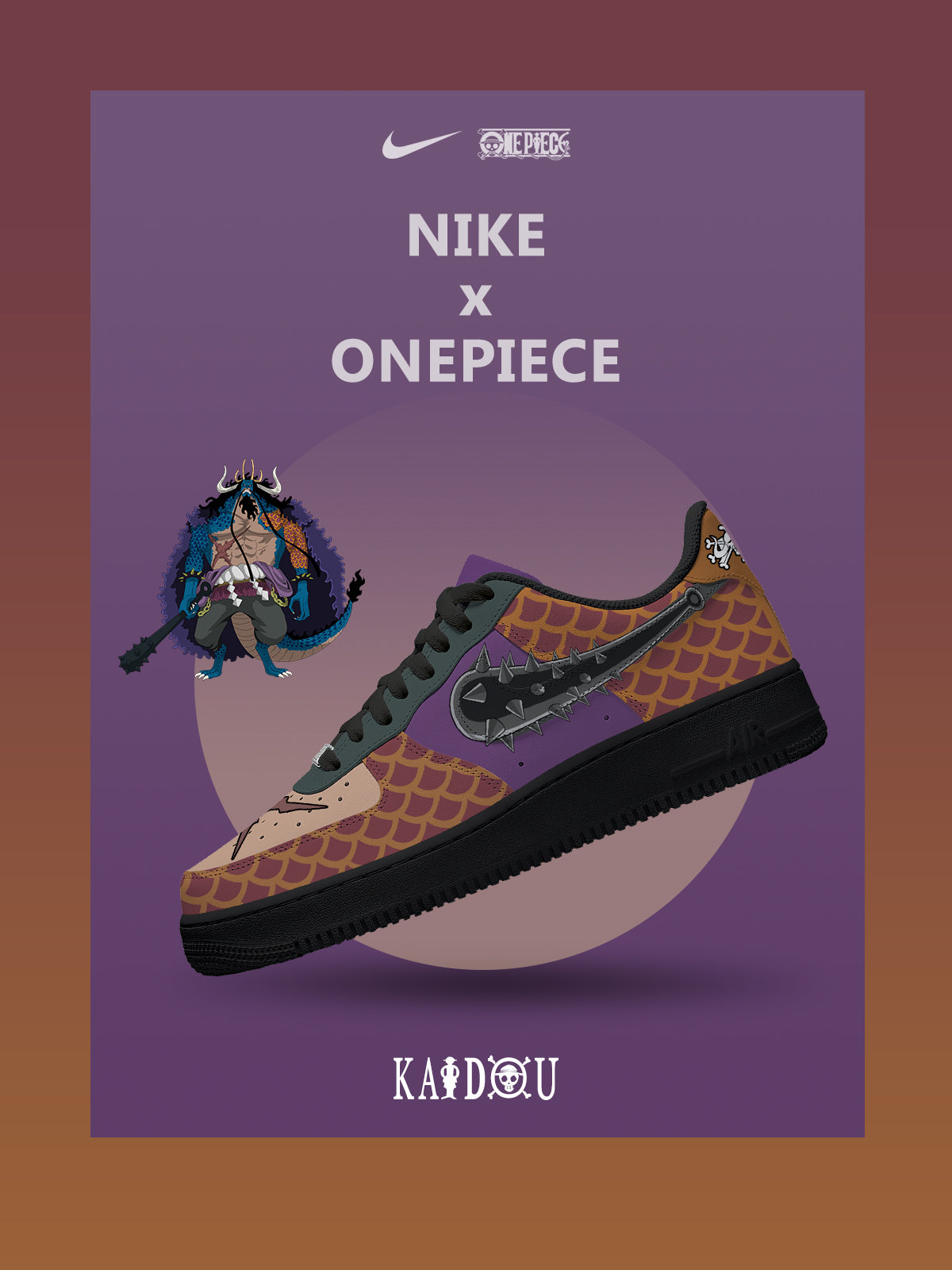 Zapatillas deportivas Kaidou personalizadas estilo Air