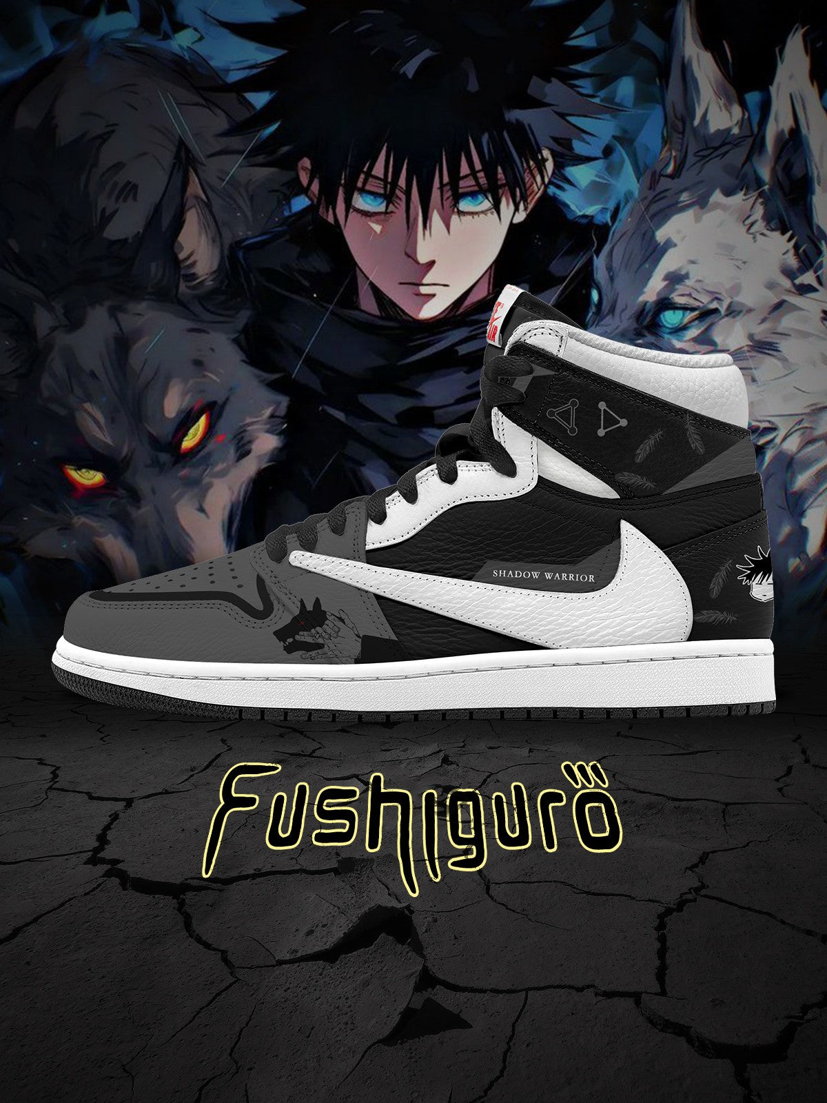 Megumi Fushiguro V.1 Custom TS High Sneakers