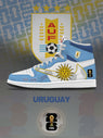 World Cup 2026 Uruguay V.1 Custom TS High Sneakers