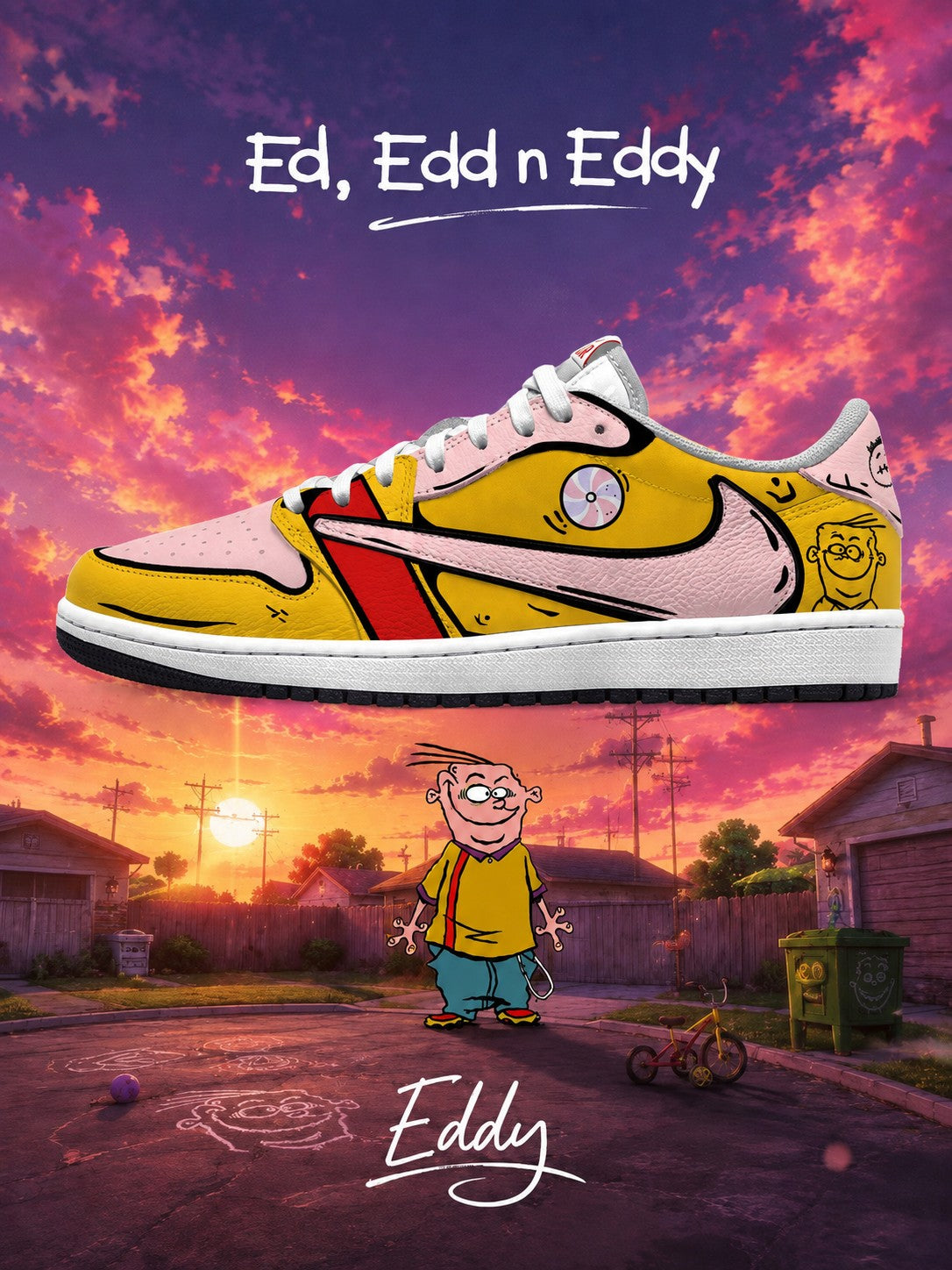 Eddy V.1 Custom TS Low Sneakers
