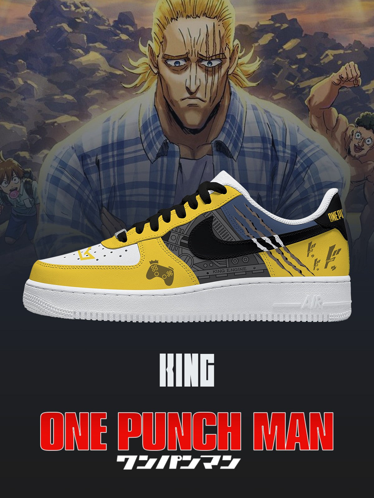 King V.1 Custom Air-Style Sneakers