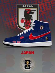 World Cup 2026 Japan V.1 Custom High-Top Sneakers