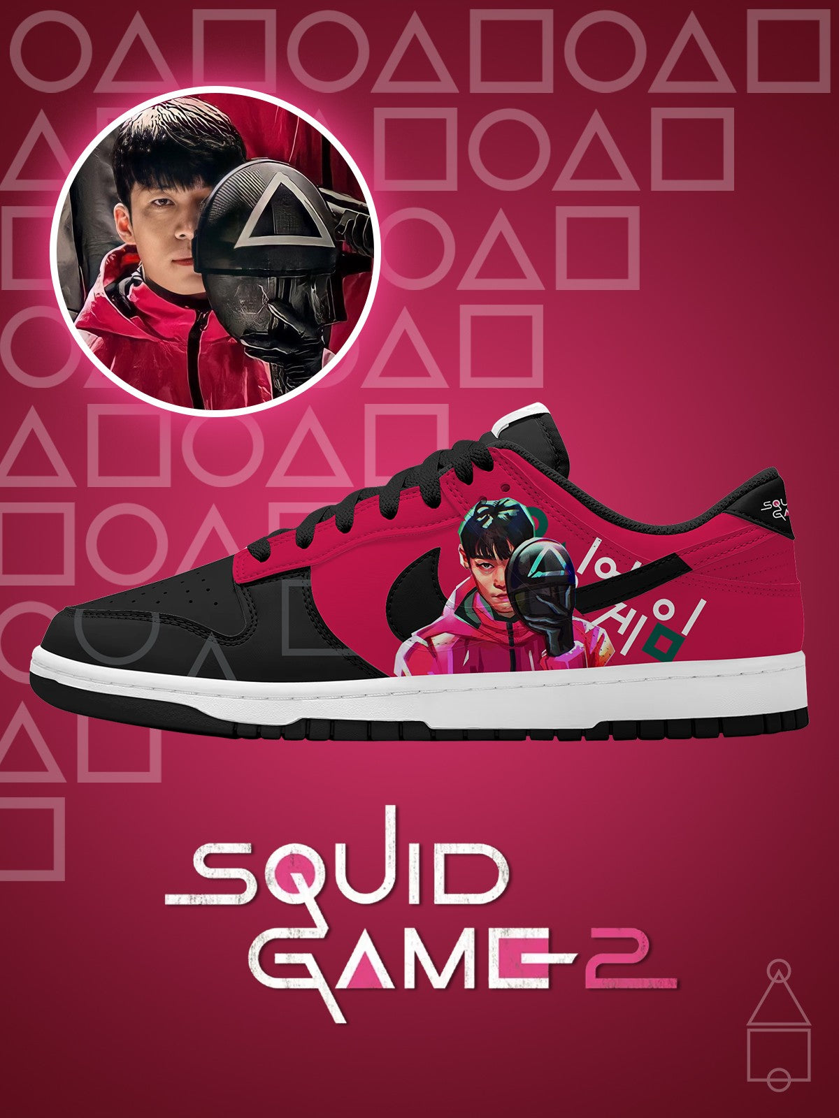 Hwang Jun-ho V.1 Custom SB-Style Sneakers