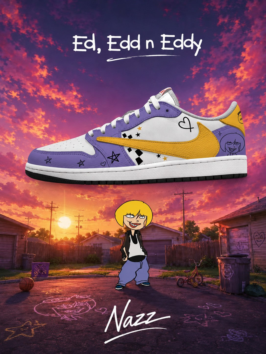 Nazz V.1 Custom TS Low Sneakers