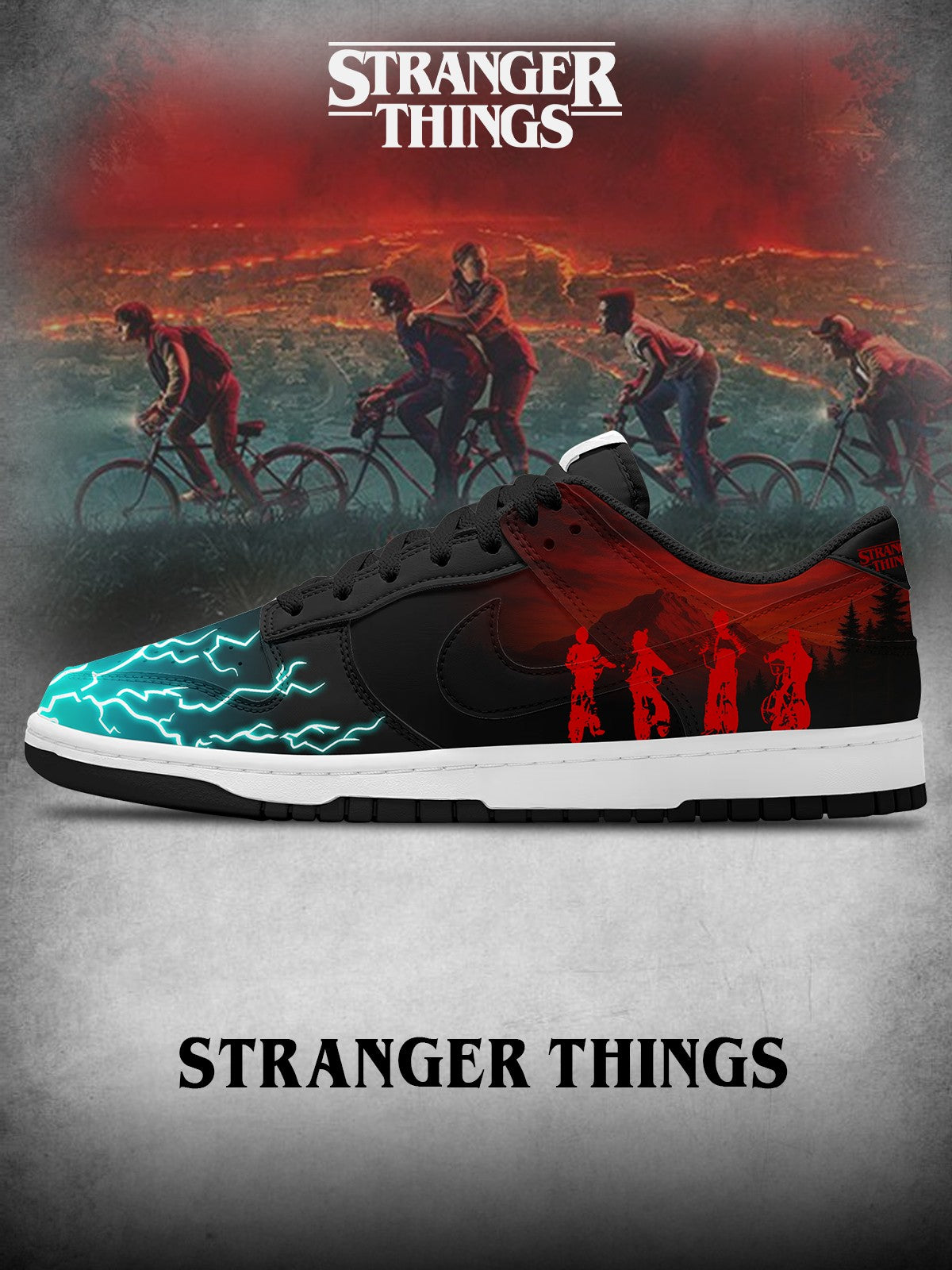 Zapatillas deportivas personalizadas estilo SB Upside Down V.1