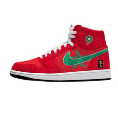 World Cup 2026 Morocco V.1 Custom High-Top Sneakers