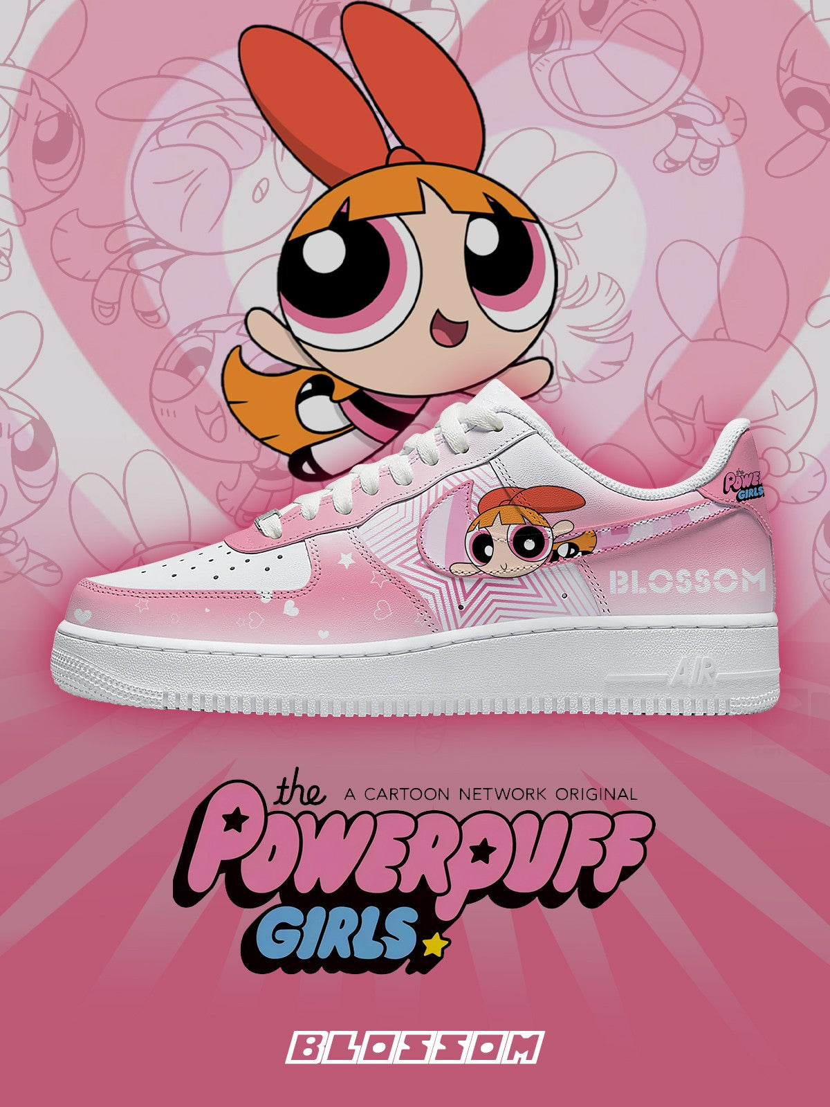 Blossom V.1 Custom Air-Style Sneakers
