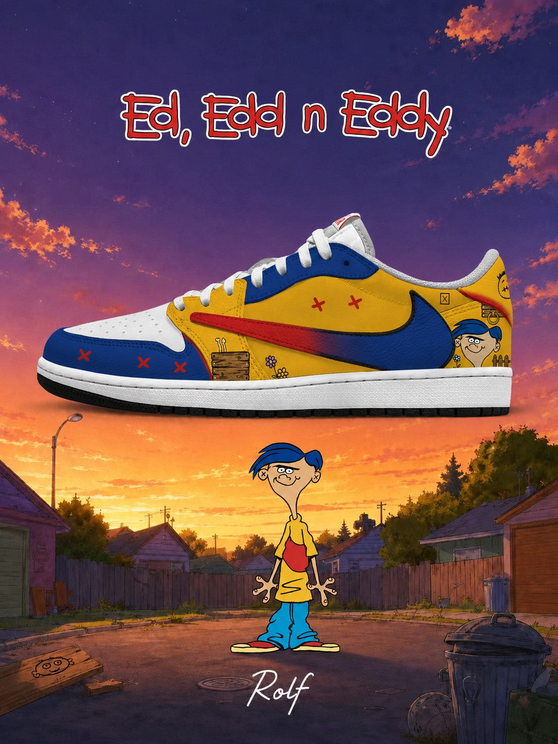 Rolf V.1 Custom TS Low Sneakers