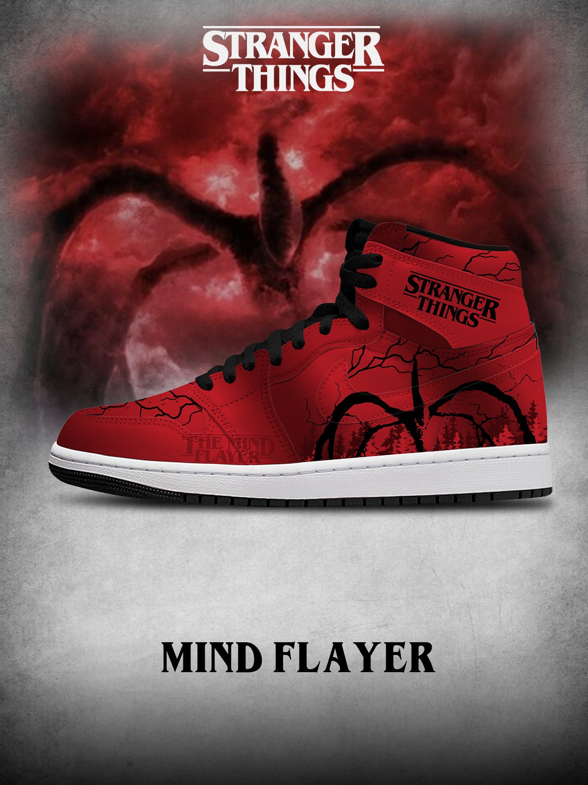 Zapatillas altas personalizadas Mind Flayer V.1