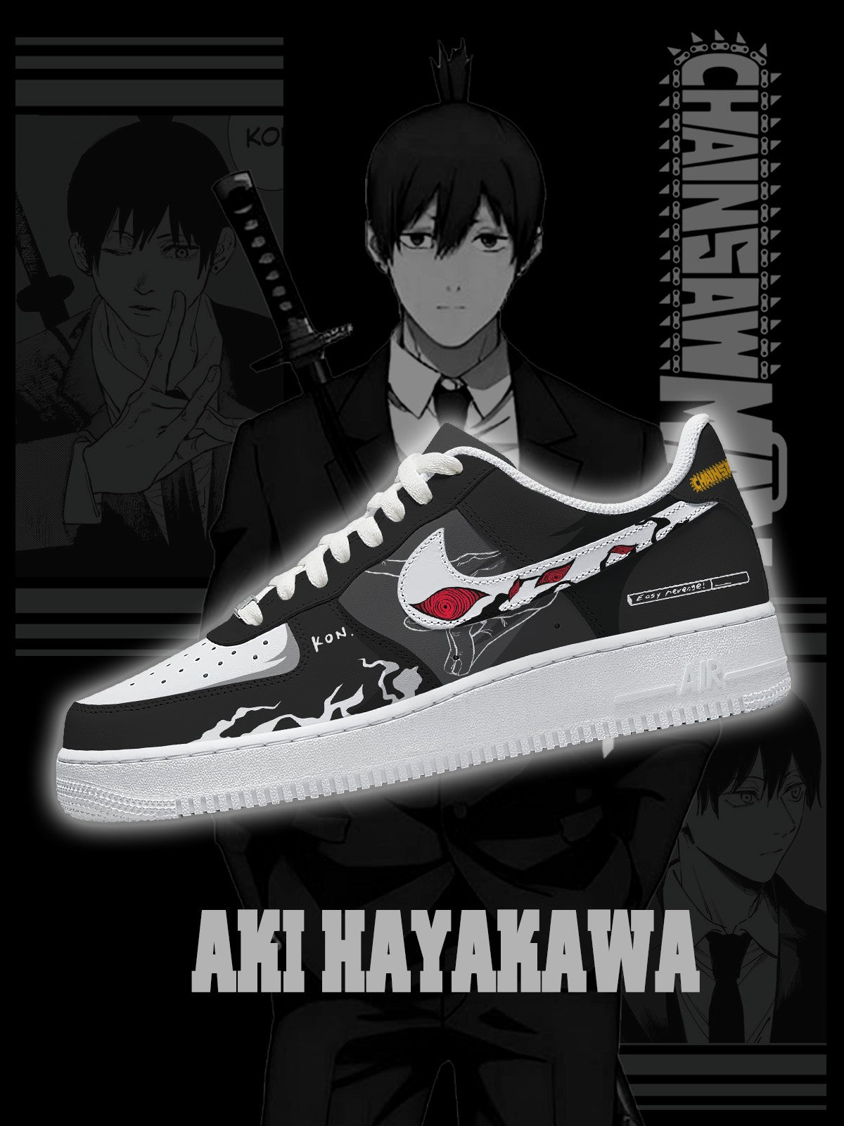 Aki Hayakawa V.1 Custom Air-Style Sneakers