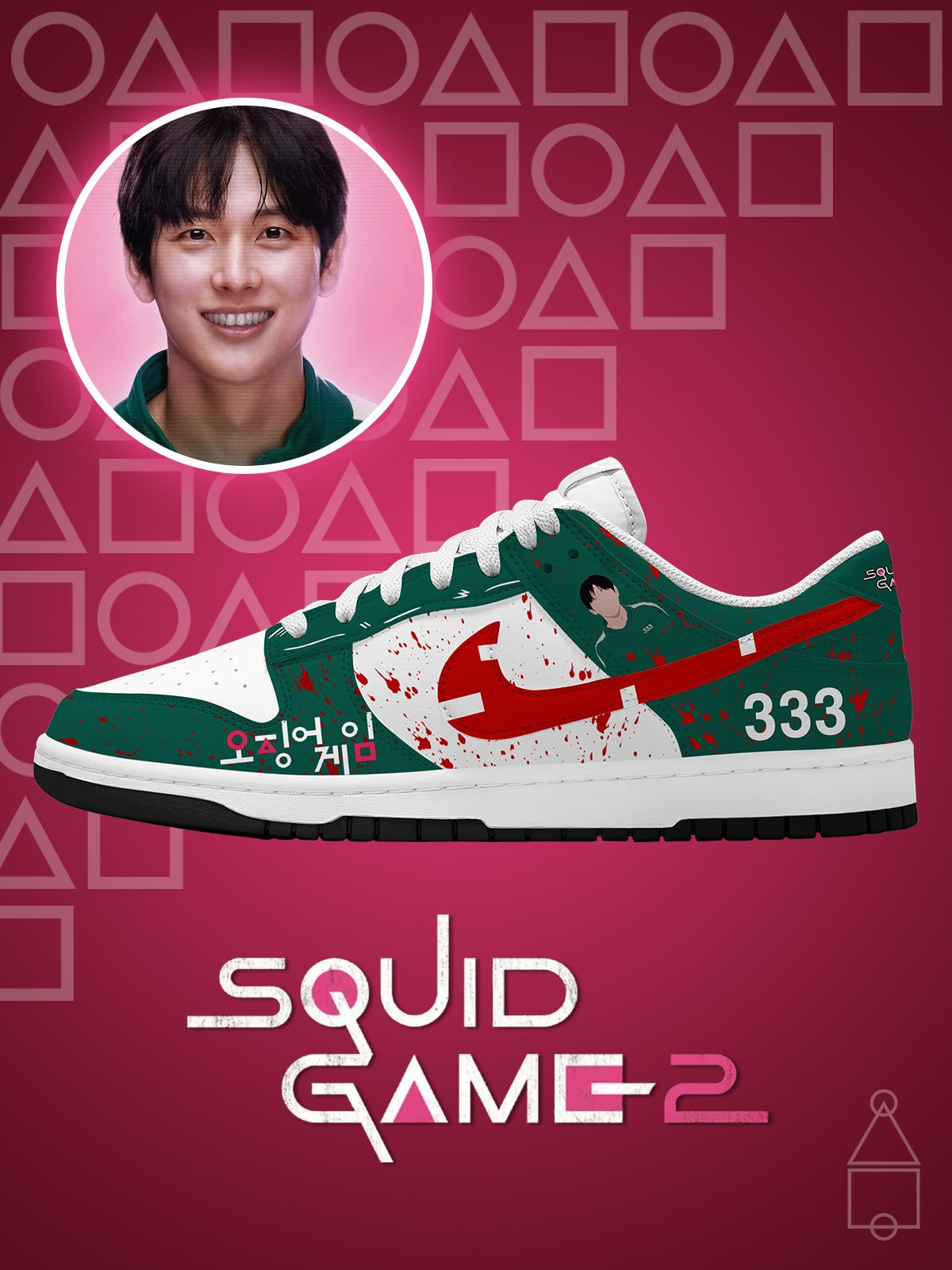 Player 333 V.1 Custom SB-Style Sneakers