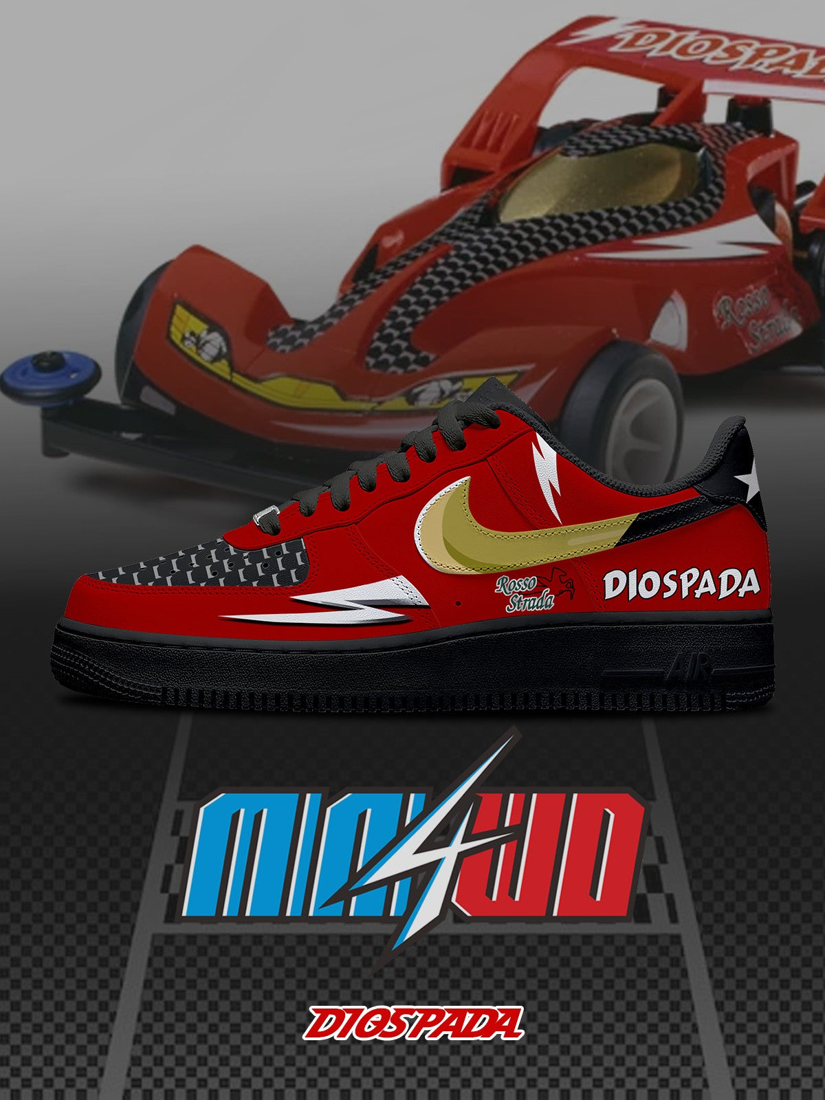 Diospada V.1 Custom Air-Style Sneakers