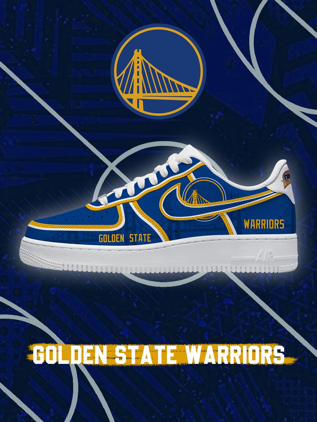 Zapatillas deportivas personalizadas Golden State Basketball V.3 Air-Style