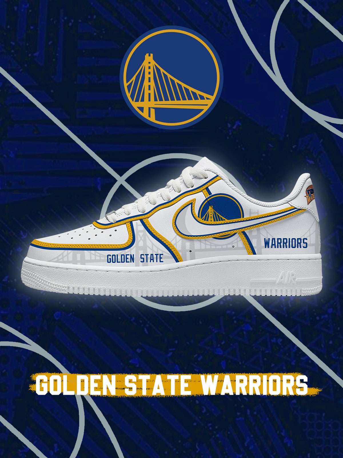 Zapatillas deportivas personalizadas Golden State Basketball V.4 Air-Style