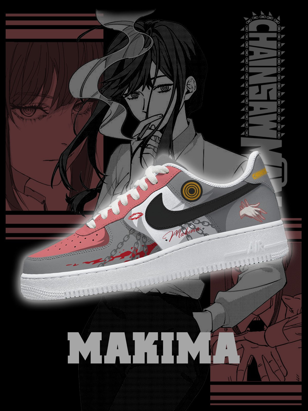 Makima V.1 Custom Air-Style Sneakers
