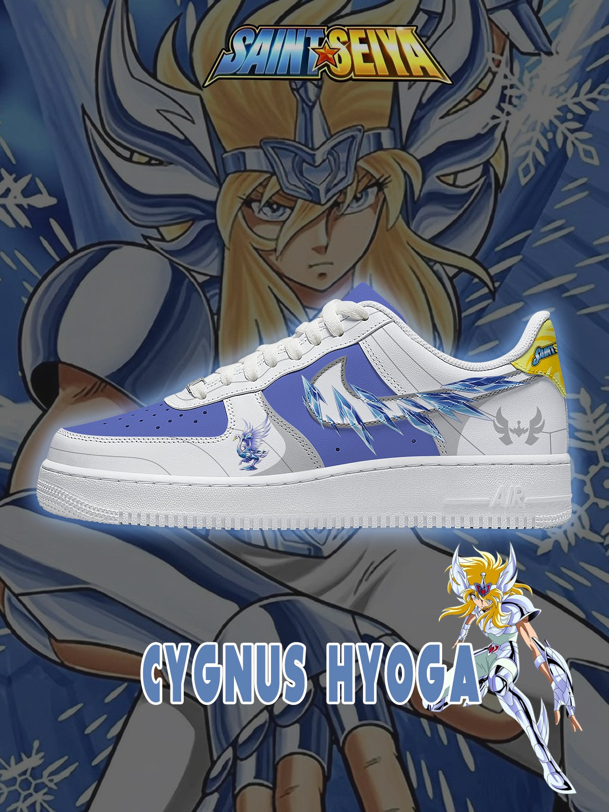 Cygnus Hyoga V.1 Custom Air-Style Sneakers