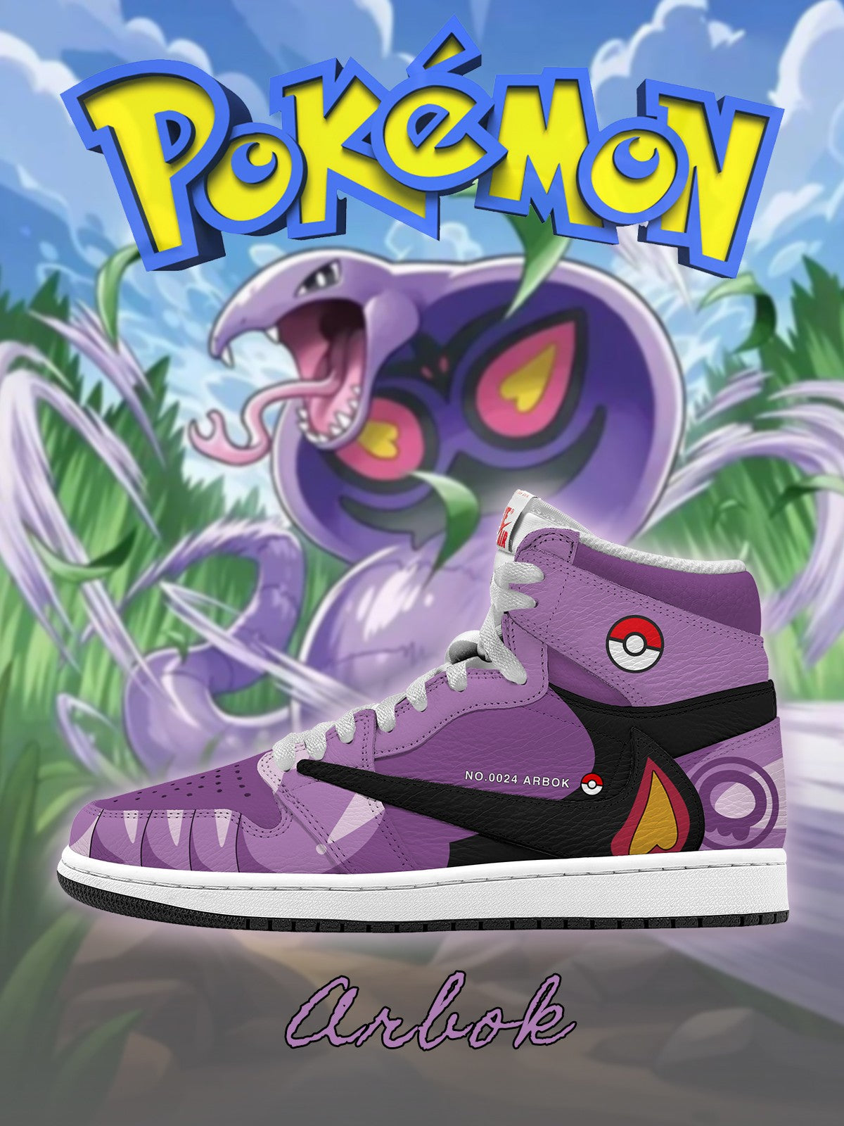 Arbok V.1 Custom TS High Sneakers