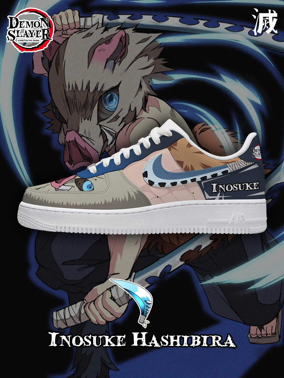 Inosuke V.5 Custom Air-Style Sneakers