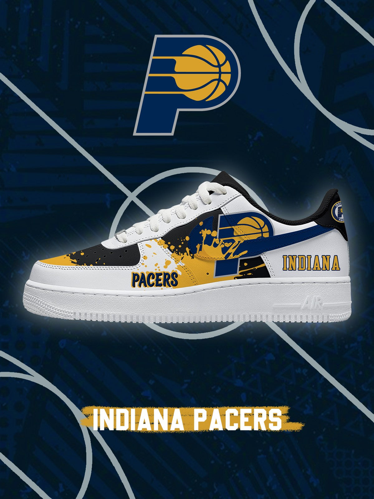 Zapatillas deportivas personalizadas Indiana Basketball V.2 Air-Style
