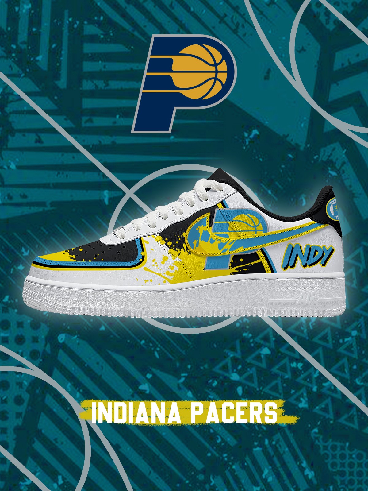 Zapatillas deportivas personalizadas Indiana Basketball V.3 Air-Style