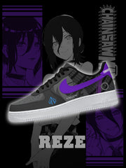 Reze Bomb Girl V.1 Custom Air-Style Sneakers