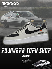 AE86 Fujiwara Tofu Shop V.1 Custom Air-Style Sneakers