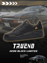 AE86 Trueno Black Limited V.1 Custom Air-Style Sneakers