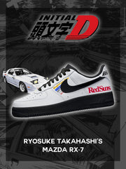 Keisuke Takahashi RX-7 FC3S V.5 Custom Air-Style Sneakers