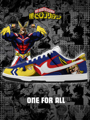 All Might V.1 Custom SB-Style Sneakers