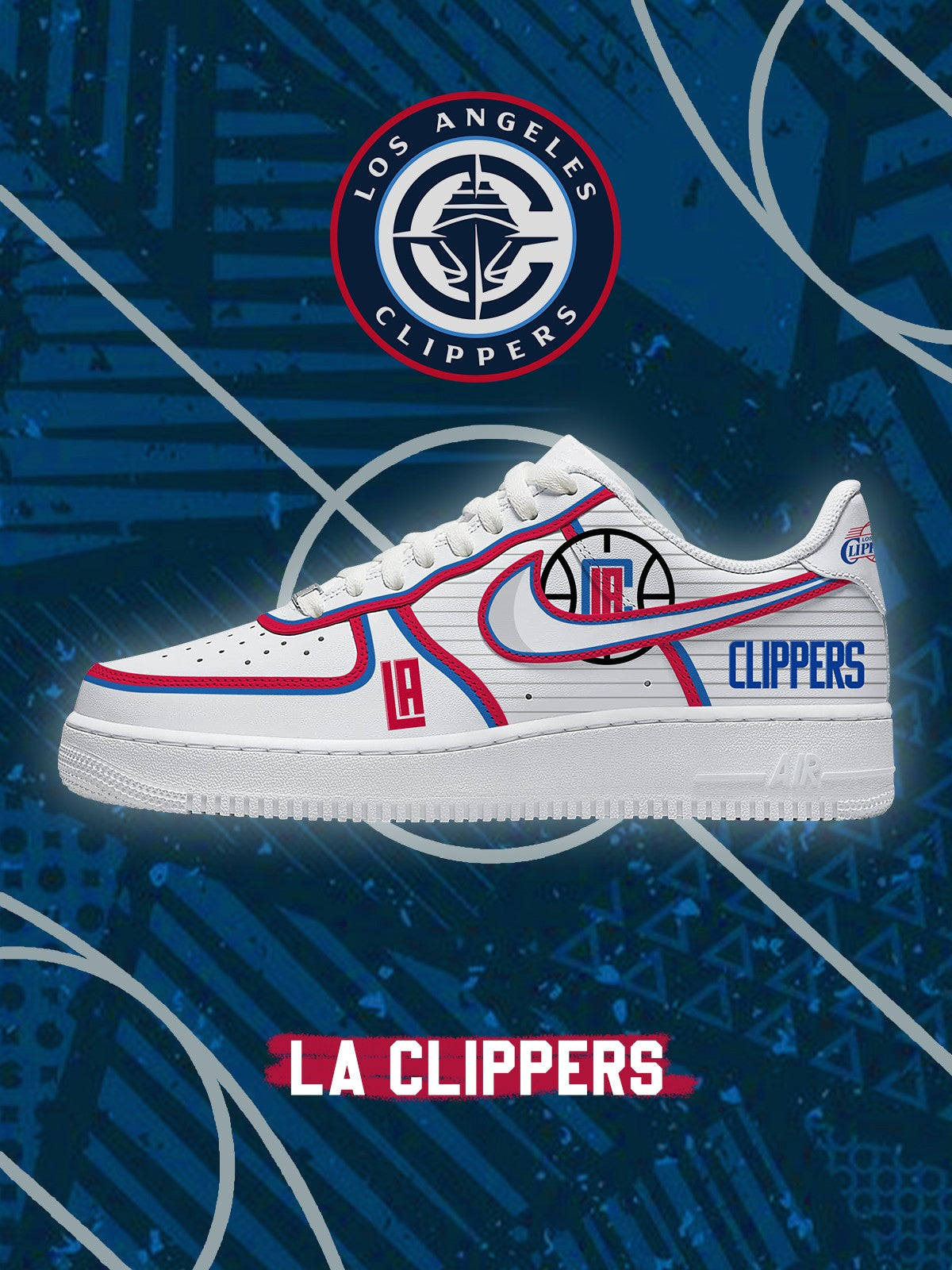 Zapatillas Air-Style personalizadas LA Basketball V.3