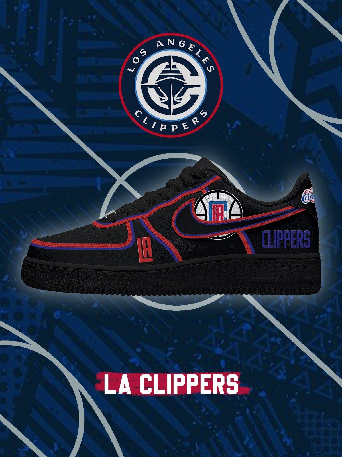 Zapatillas Air-Style personalizadas LA Basketball V.4