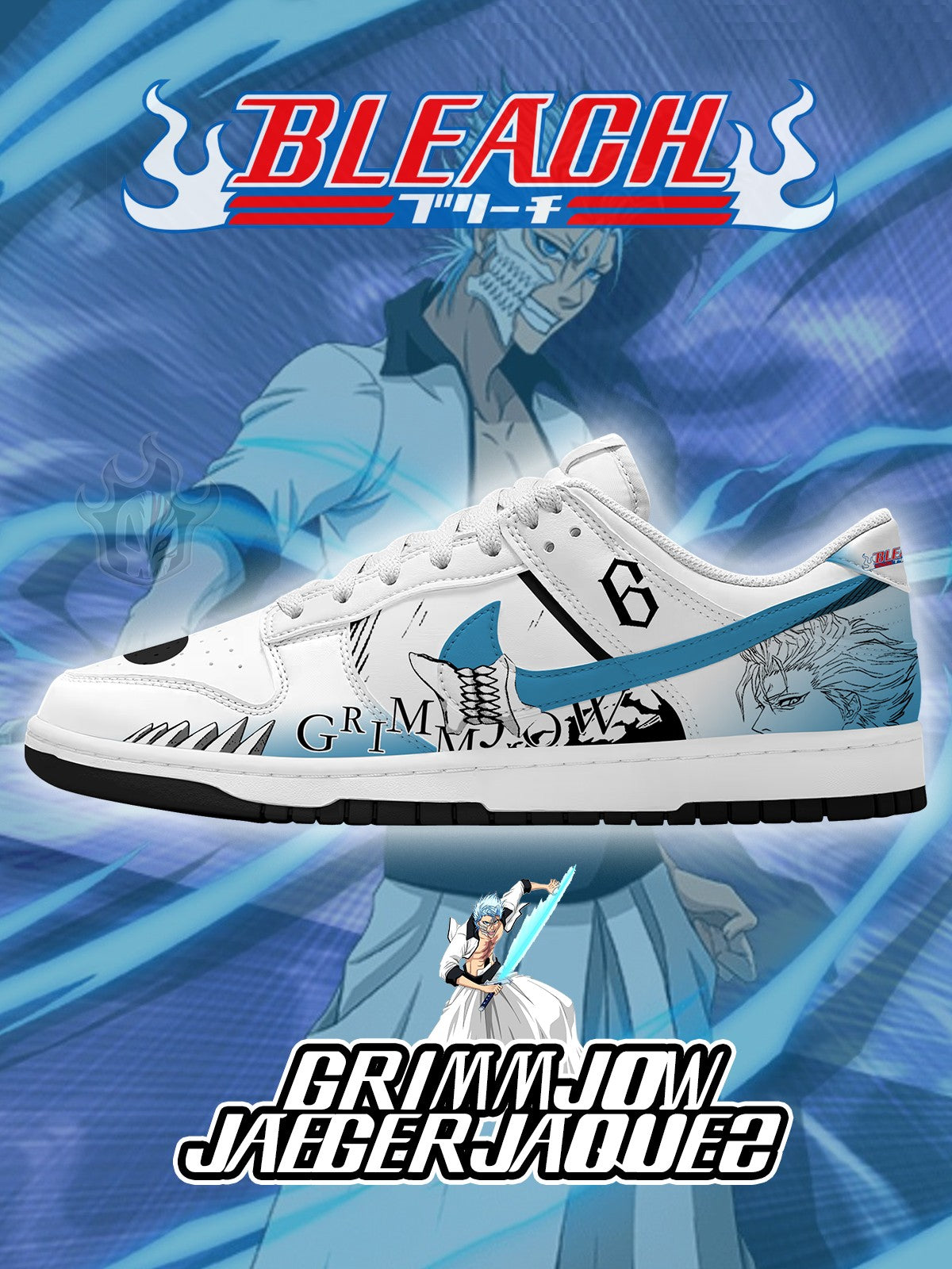 Zapatillas Grimmjow Jaegerjaquez V.1 Custom SB-Style