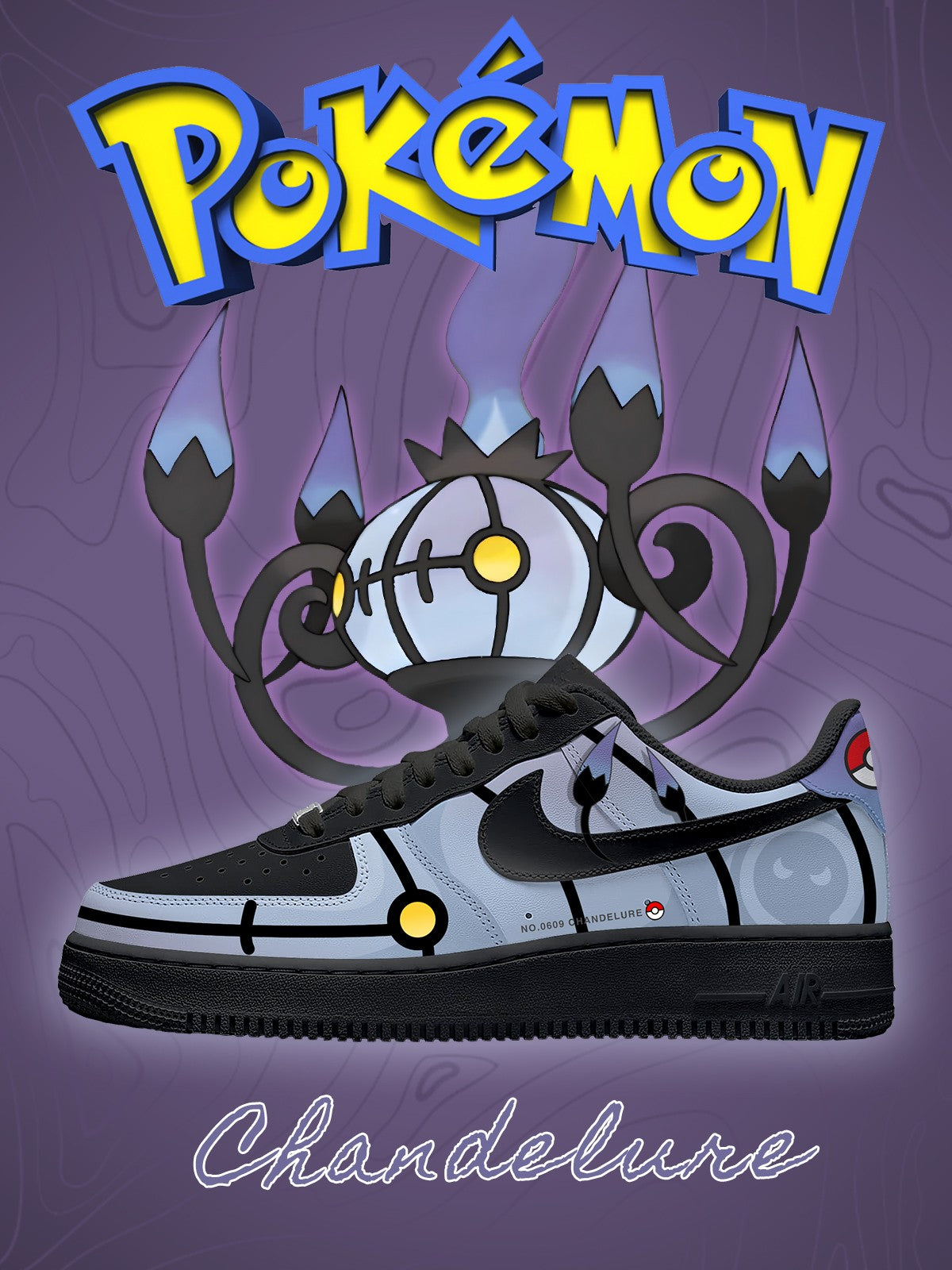 Zapatillas deportivas personalizadas estilo Air Chandelure V.1