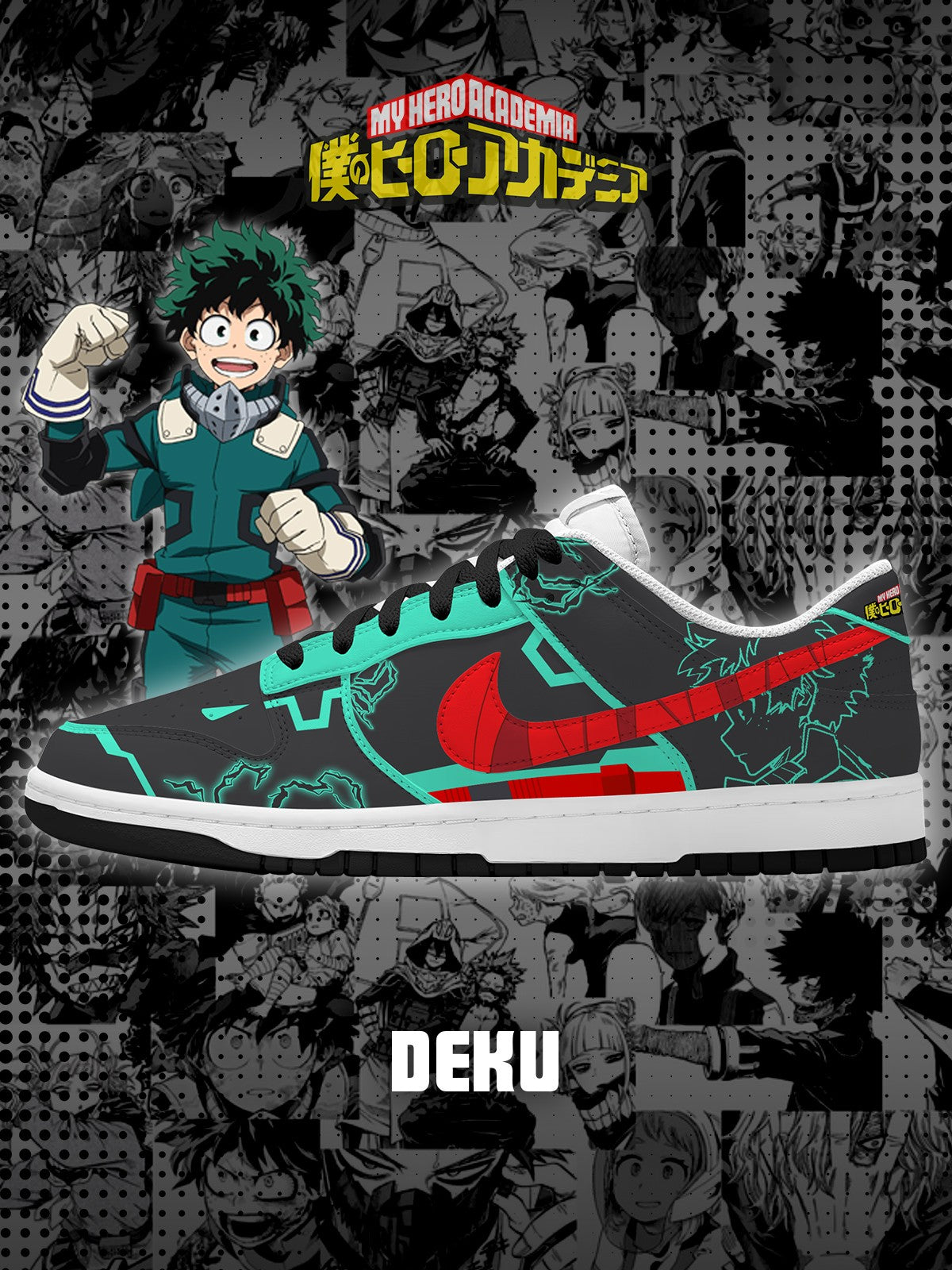 Deku V.1 Custom SB-Style Sneakers