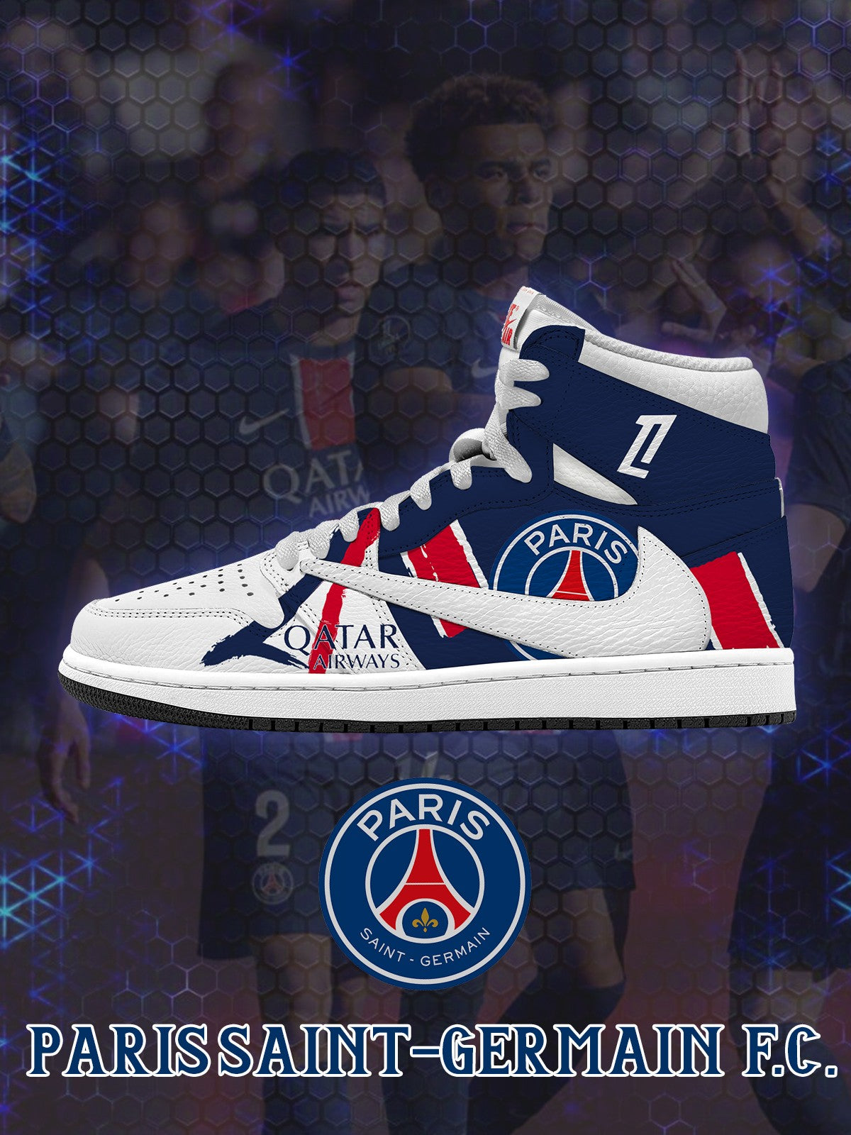 Zapatillas altas PSG V.1 Custom TS