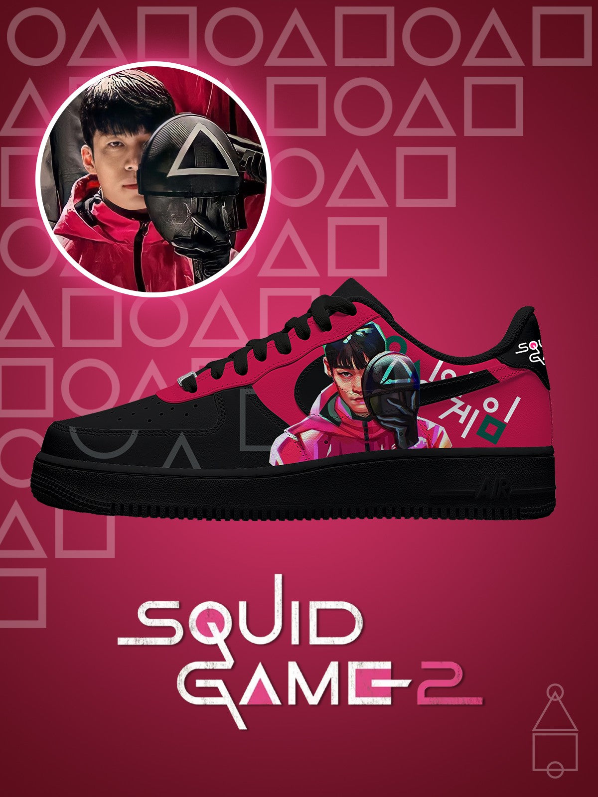 Zapatillas deportivas personalizadas estilo Air Hwang Jun-ho V.1