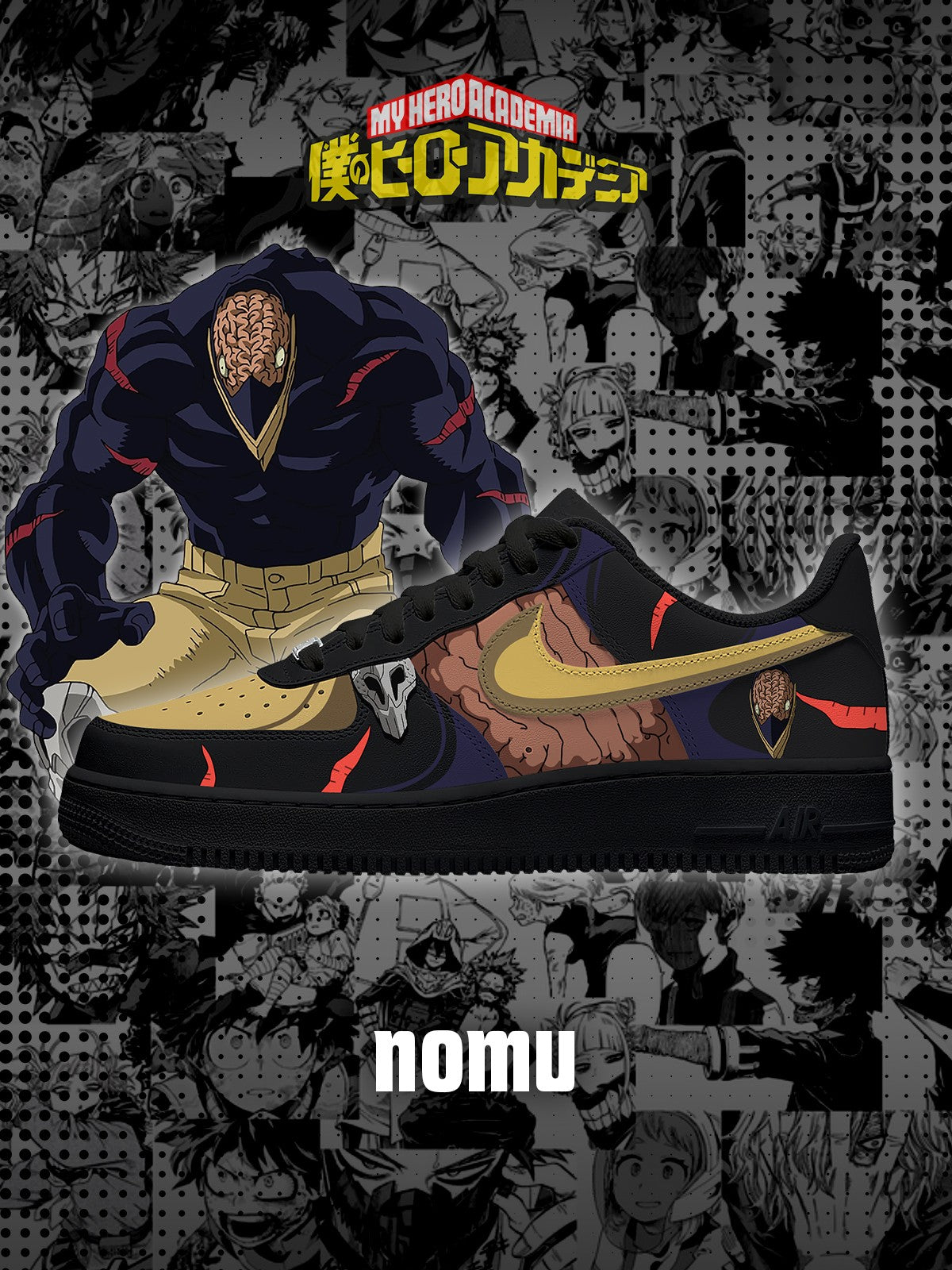 Nomu Custom Air-Style Sneakers