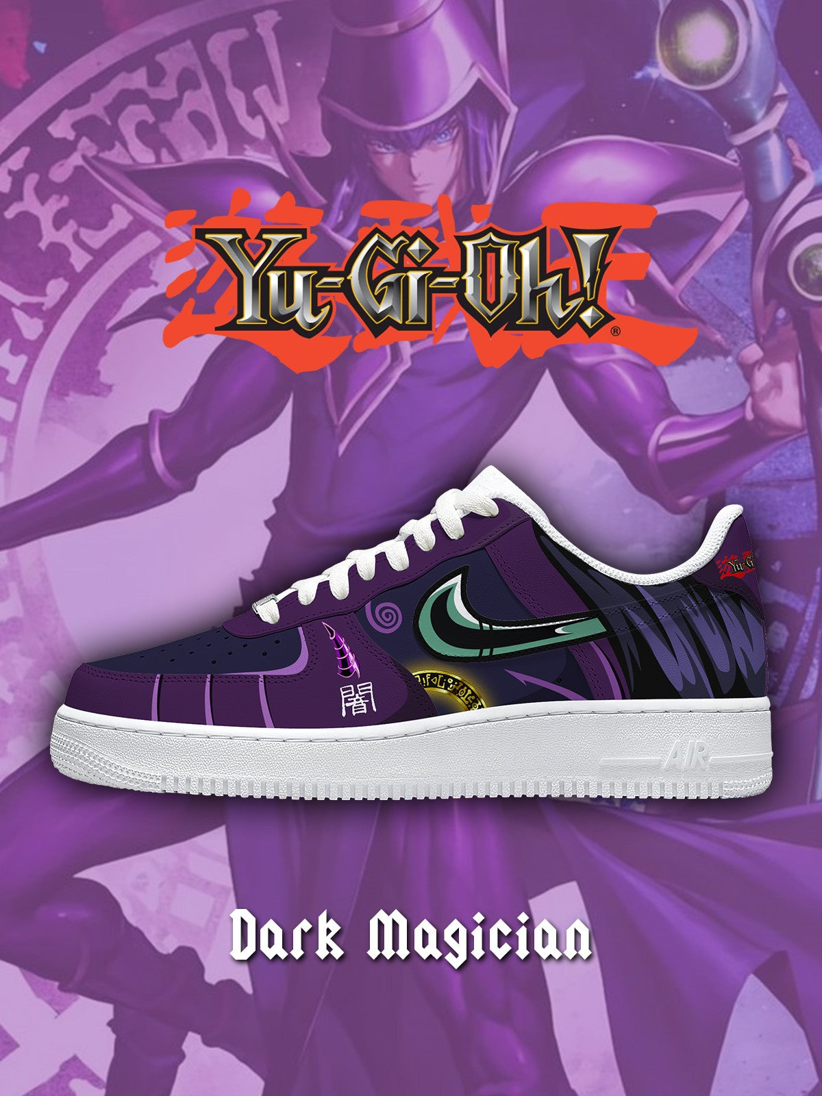 Dark Magician V.1 Custom Air-Style Sneakers