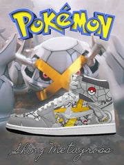Shiny Metagross V.1 Custom High-Top Sneakers