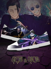 Geto and Gojo V.1 Custom SB-Style Sneakers