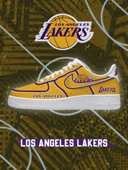 Zapatillas Air-Style personalizadas Los Angeles Basketball V.3