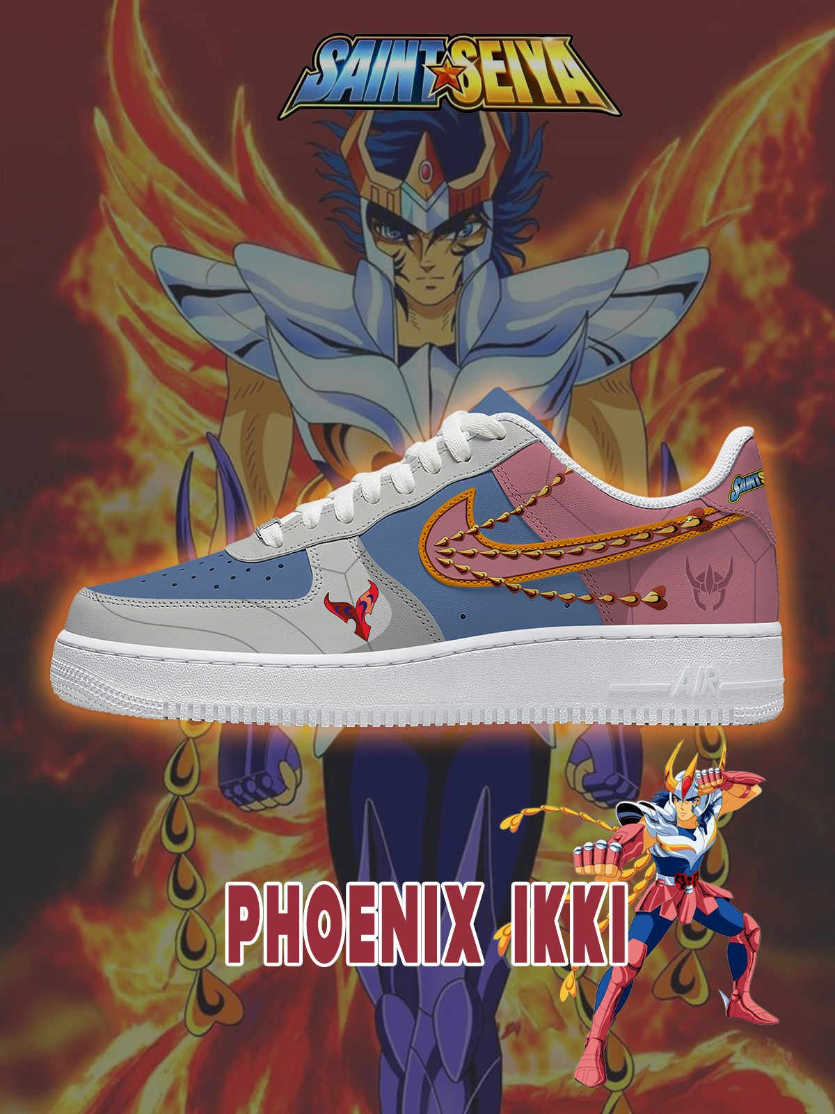 Phoenix Ikki V.1 Custom Air-Style Sneakers