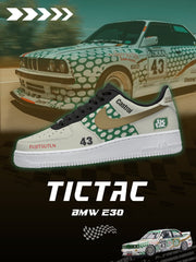E30 LTO DTM TicTac V.1 Custom Air-Style Sneakers