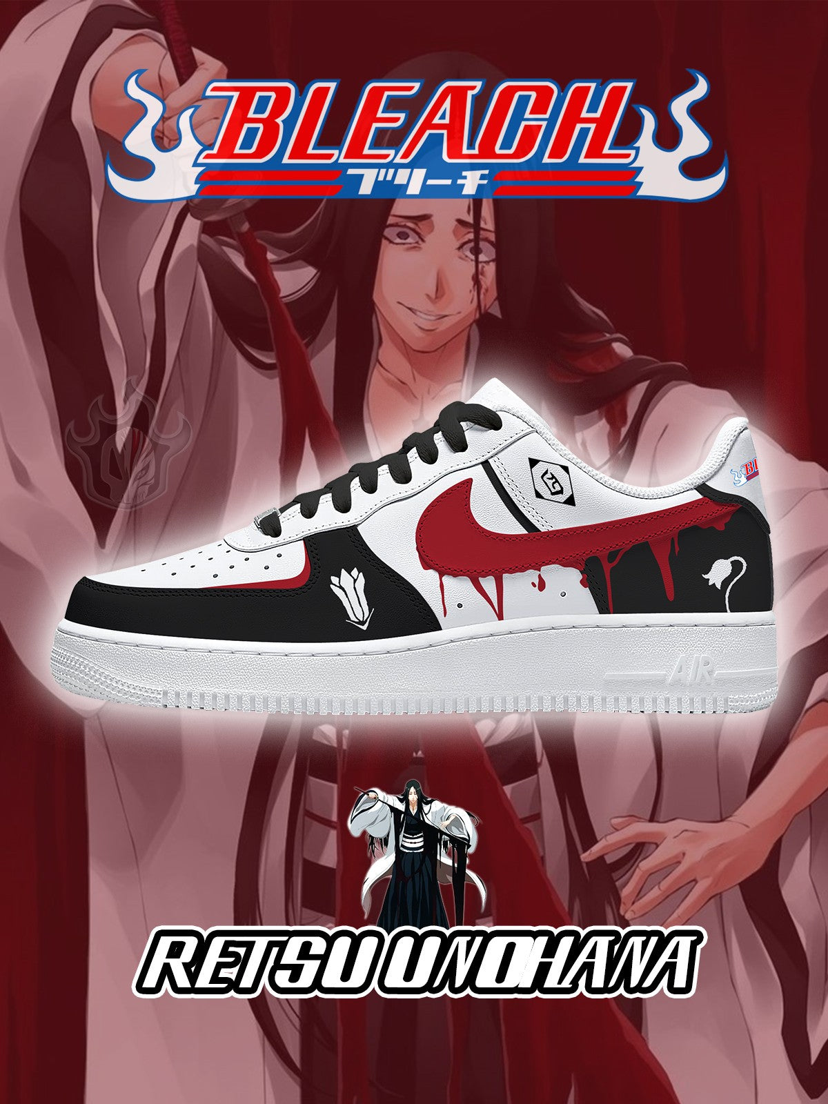 Zapatillas deportivas personalizadas Retsu Unohana V.1 Air-Style
