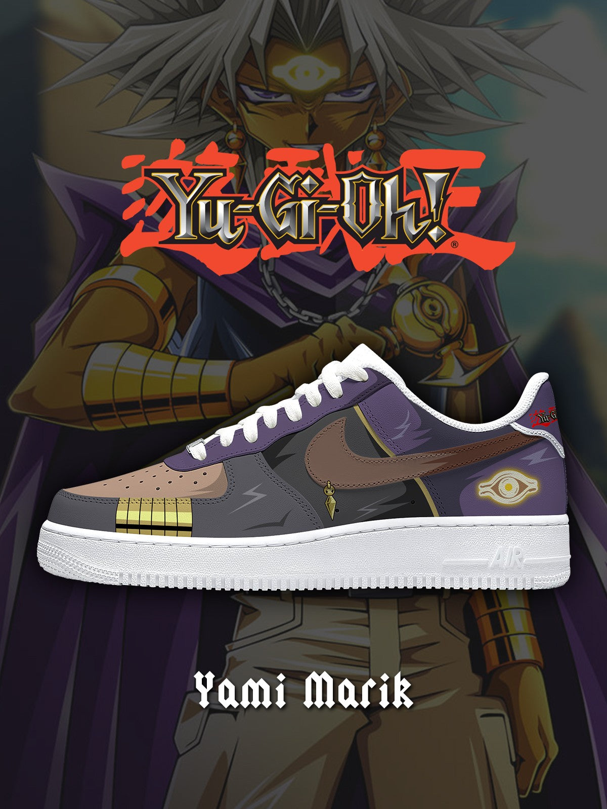 Yami Marik V.1 Custom Air-Style Sneakers