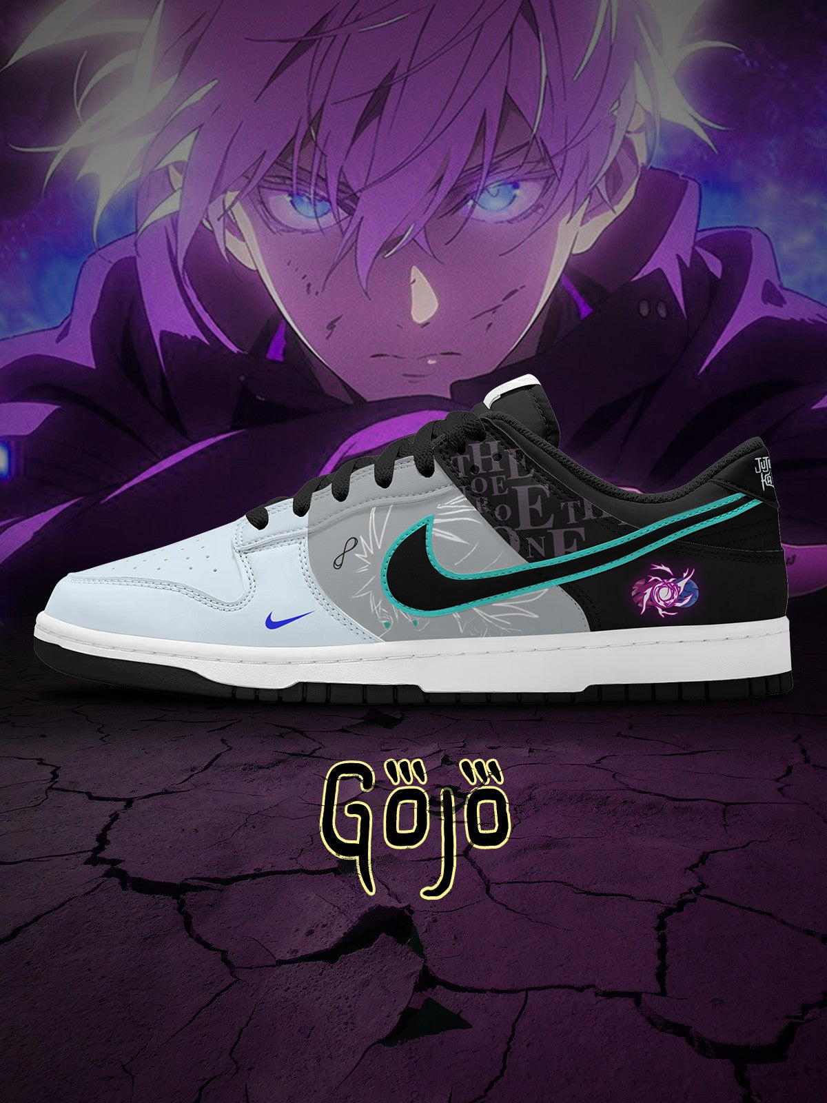 Satoru Gojo V.2 Custom SB-Style Sneakers